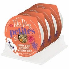 Tiki Dog Aloha Pets with Chicken and Beef Liver in Gravy for Small Dogs 85g