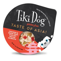 Tiki Dog Asia Chicken &amp; Peas in Gravy 4x85g