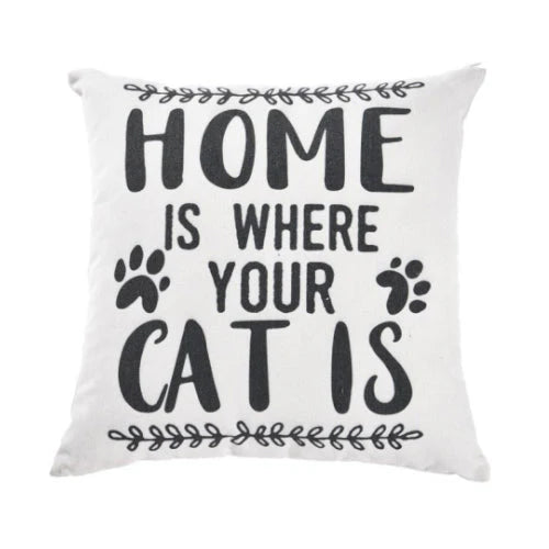 Feline Go Cat Bed Cat Words 40x40cm