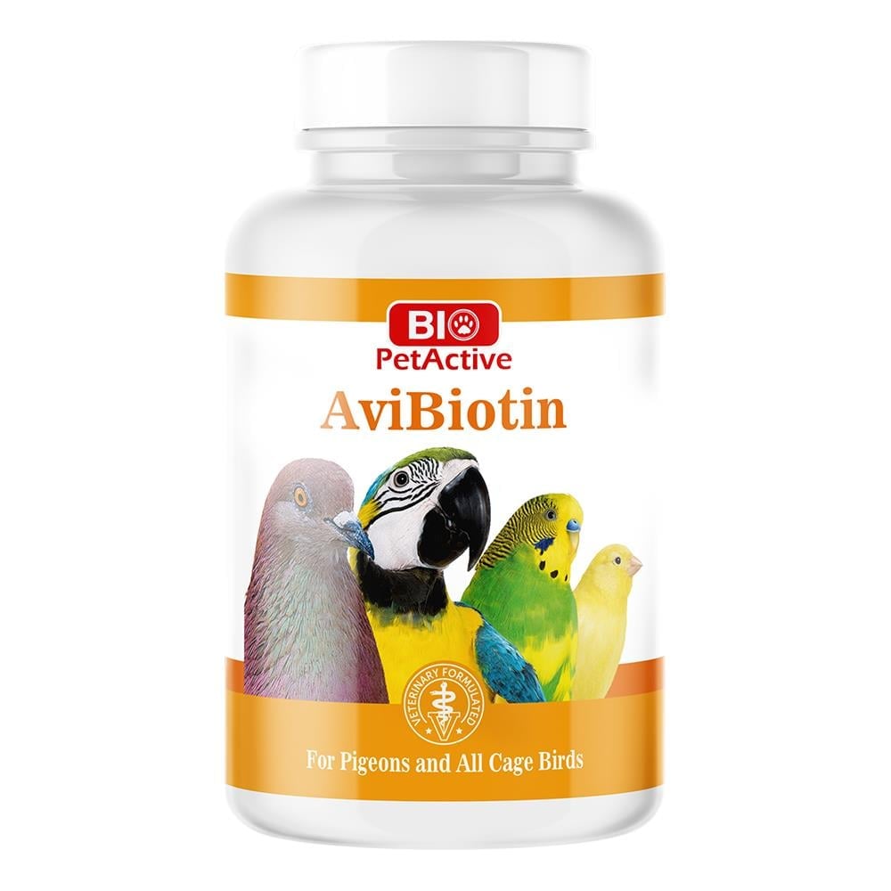 مكمل غذائي بايو بيت أكتيف أفي بيوتين للطيور ٣٥ جم