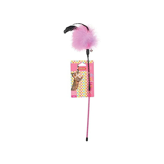 Zolux Cat Toy Fishing Rod with Feathers