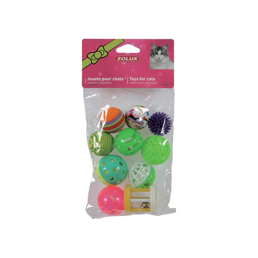 Zolux Cat Toy 10 Shapes - 4cm