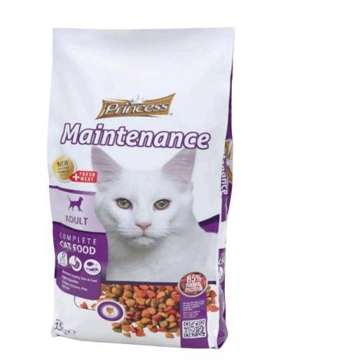 Princess Maintenance Cat Food with Chicken 15kg 