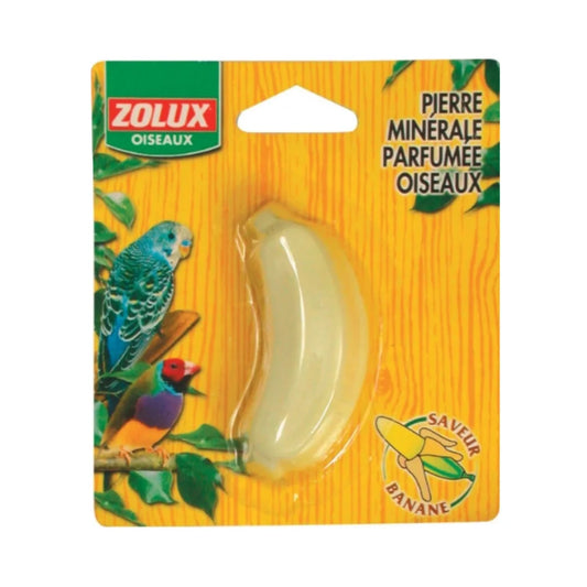 Zolux Mineral Stone for Birds Banana Flavour