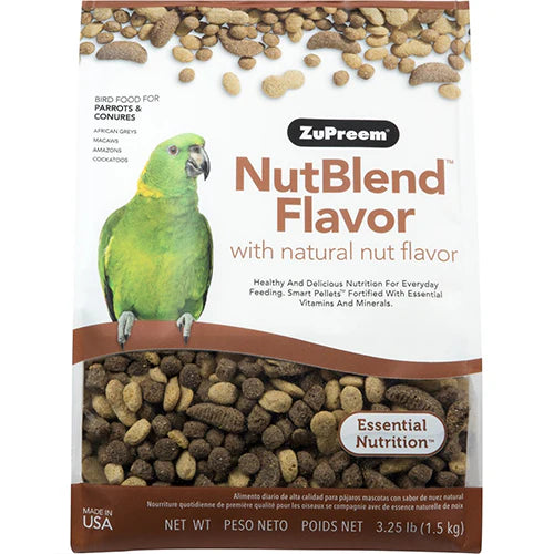 Zupreem Natural for Parrots and Conures