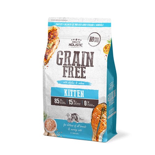 Absolute Grain Free Chicken &amp; Salmon Kitten Food