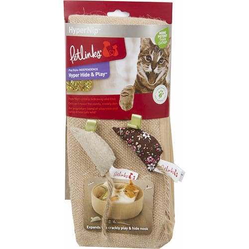 Petlinx Happy Nip Crinkle Cat Treats