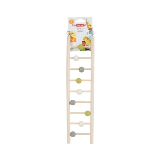 Zolux 9 Step Wooden Bird Ladder