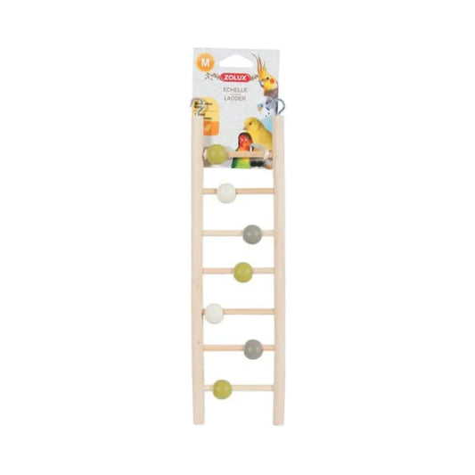 Zolux 7 Step Wooden Bird Ladder