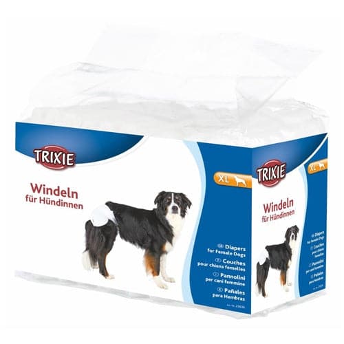 TRXY Male Dog Diapers 12 Count (SM)