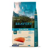 Bravery Dry Food for Small Breed Adult Dogs, Salmon Flavor