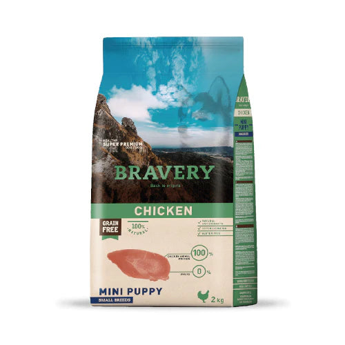 Bravery Small Breed Dry Dog Food Chicken Flavor