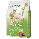 Provine dry food for domestic cats with lamb and rice