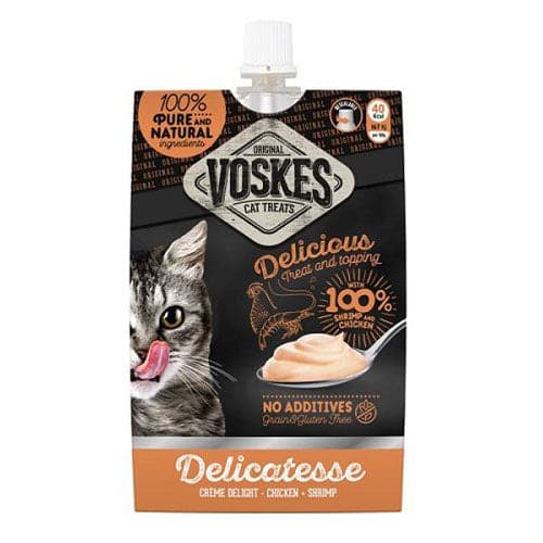 Fuscis Cream Cat Food Chicken &amp; Shrimp 90g