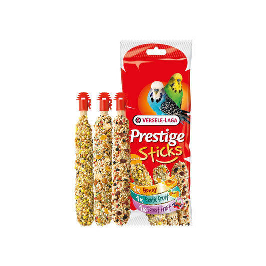 Versal Laga Prestige 3 Mixed Sticks for Parrots and Budgies 90g