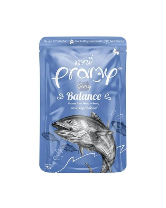 Brammie wet cat food with tuna in gravy 70g