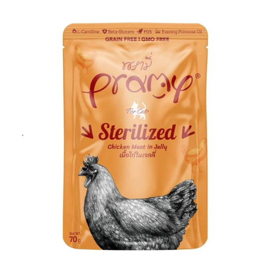 Bramy Chicken in Jelly Sterilized Cat Food 70g