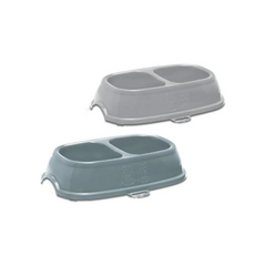 Stefan Plast Brick 13 Double Bowl (Blue+Grey)