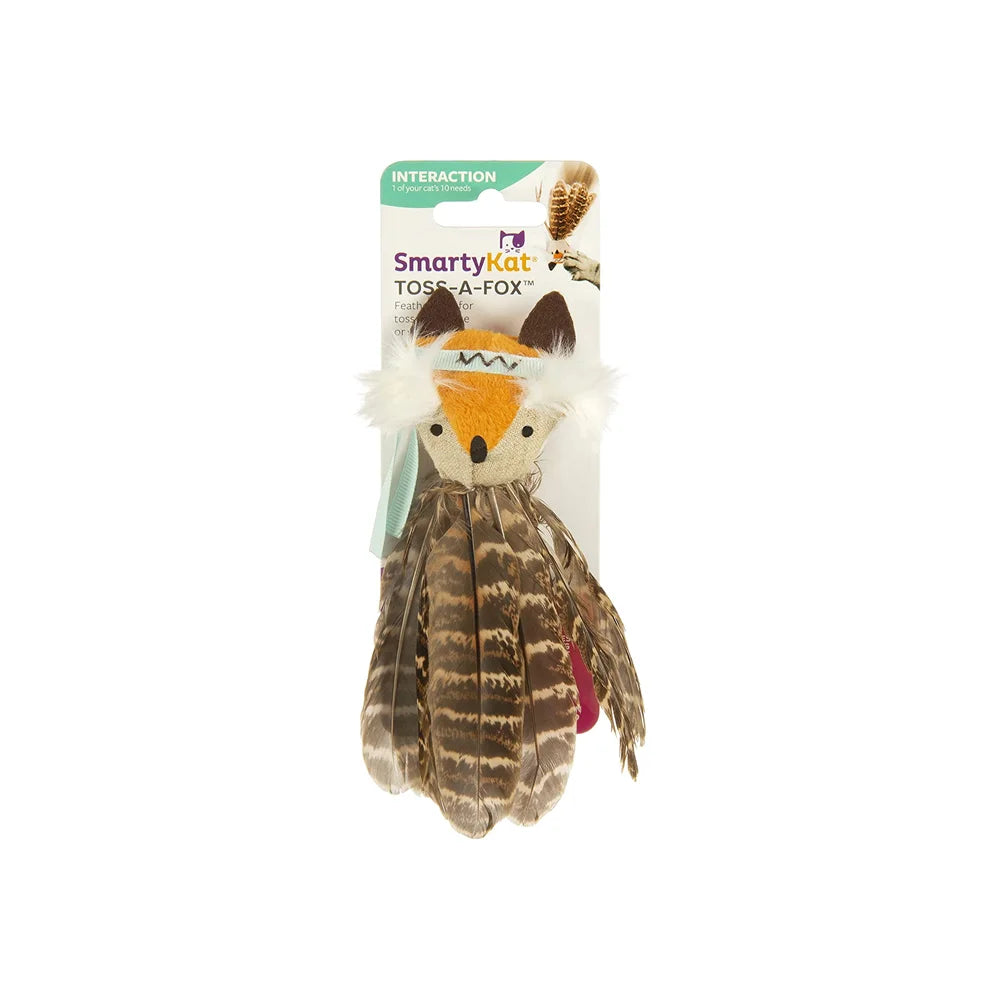 Smarty Cat Fox Toy for Cats 