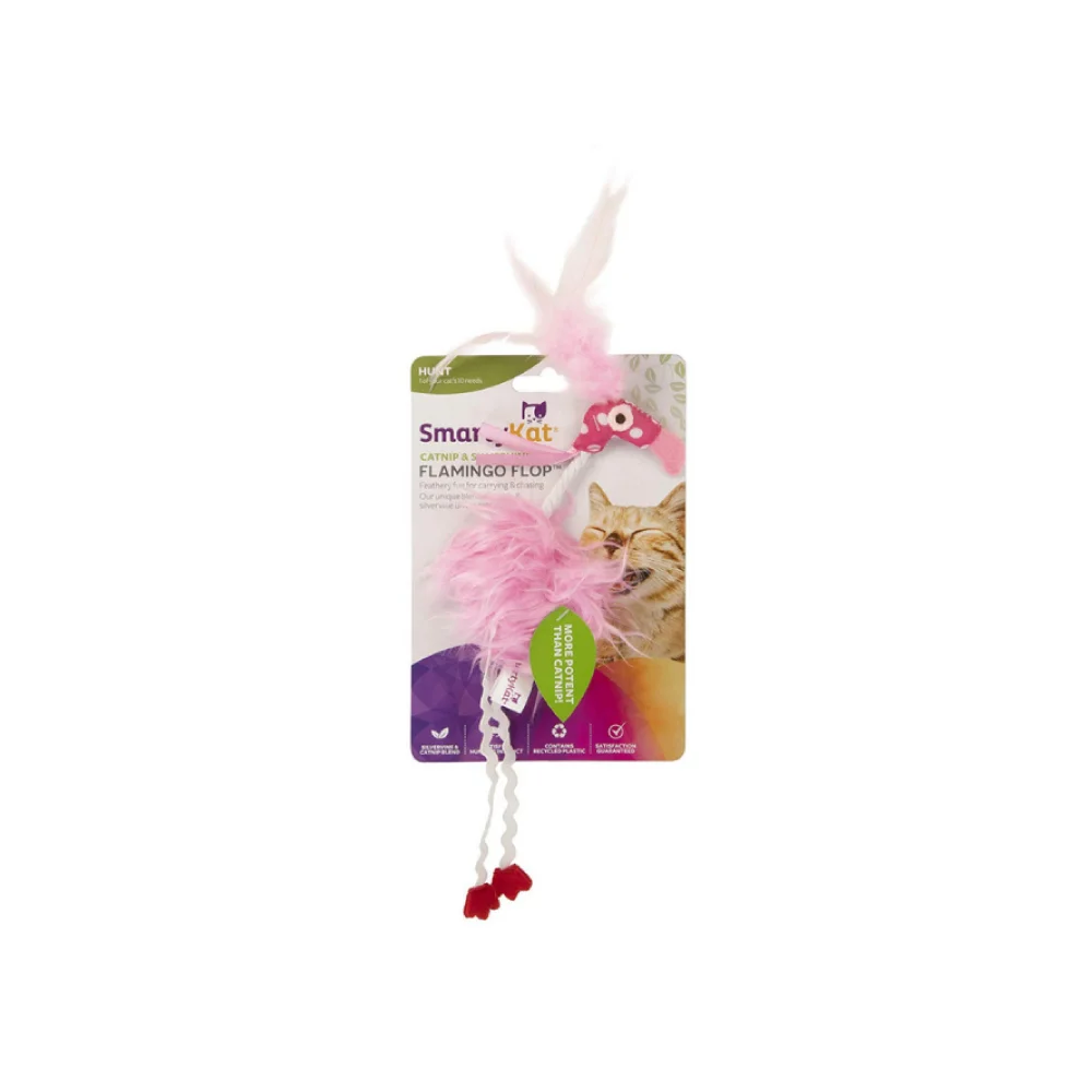 Smarty Cat Flamingo Flop