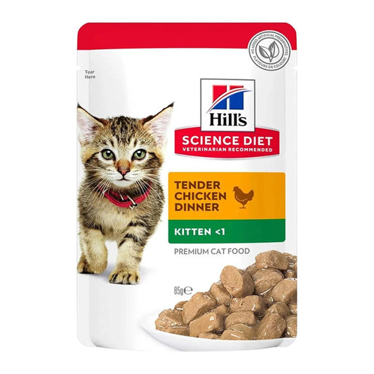 Hills Science Plan Kitten Wet Food Chicken in Gravy 85g