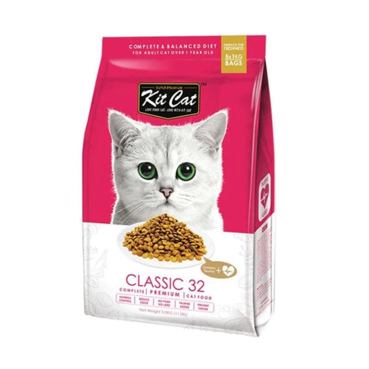 Kit Cat Classic 32 Dry Cat Food with Taurine