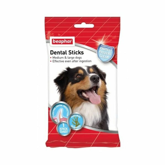 Beaphar Tooth Sticks 7 Pieces for Dogs 182g