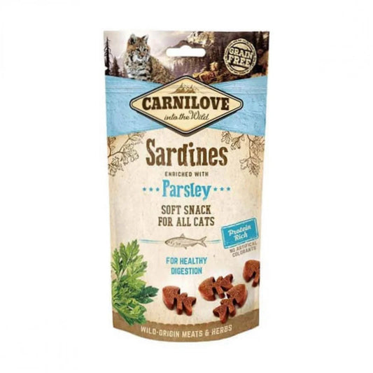 Carnilove Cat Treats Sardines with Parsley 50g