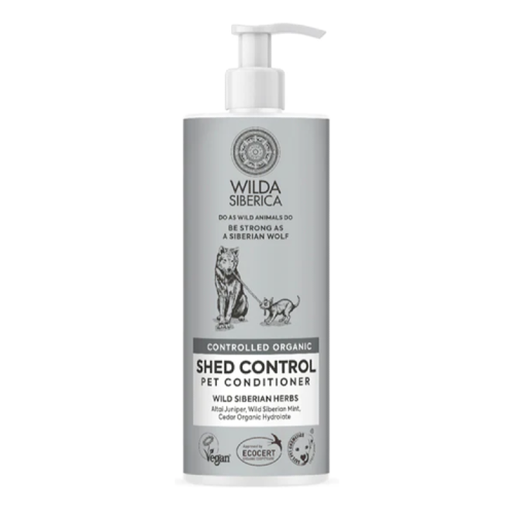 Wilda Siberia Urban Detox Shampoo for Cats and Dogs for Stronger Cleaning 400ml