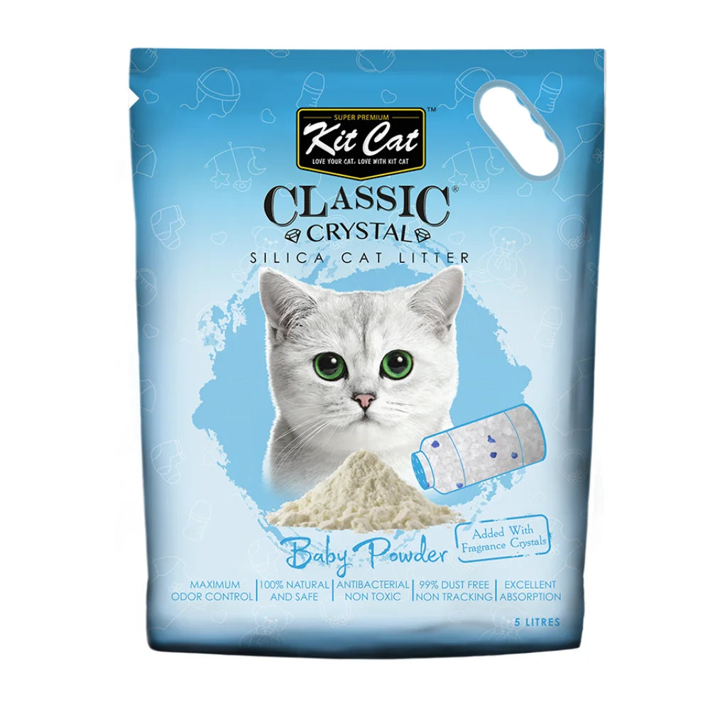 كت كات رمل كريستال للقطط 5 لتر