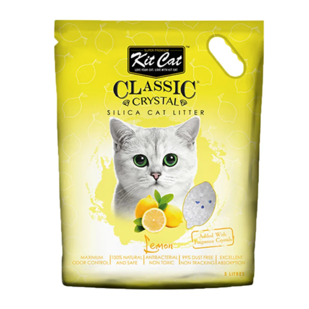كت كات رمل كريستال للقطط 5 لتر