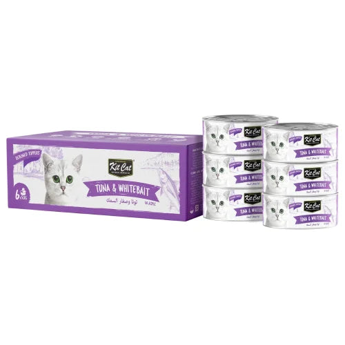 كيت كات مالتيباك تونة وسمك الأنشوجة بدون عظم 6×50 جم