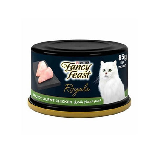 Fancy Feast Seafood Mix with Chicken in Tuna Gravy 85g