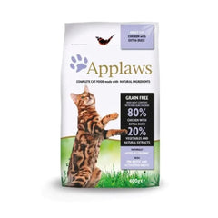 2- أبلاوز طعام applaws جاف للقطط دجاج مع البط