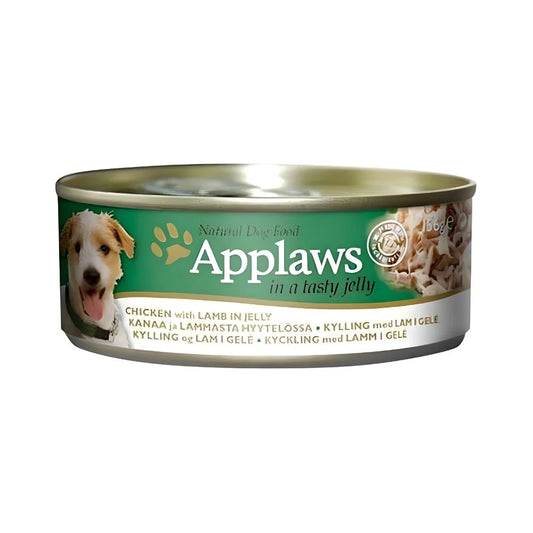 Applaws Canned Chicken &amp; Lamb in Jelly 156g