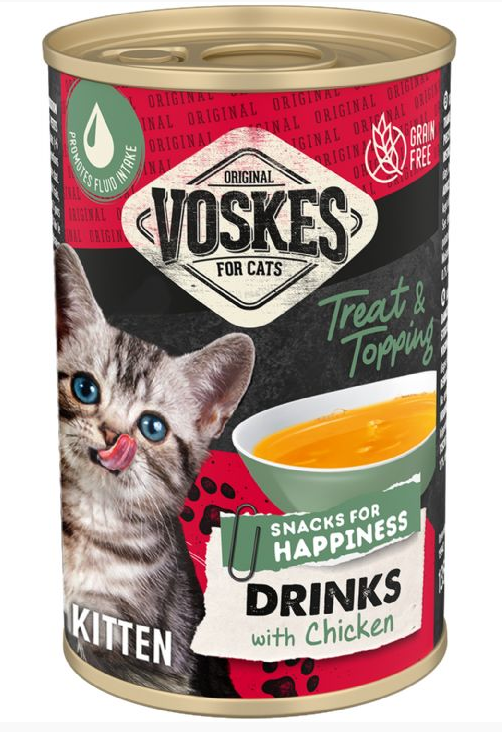 Fuskes Kitten Drink Chicken Flavour 3x135g