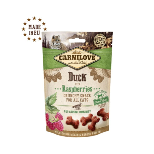 Carnilove Cat Treats Duck &amp; Berry 50g