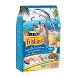 Friskies Seafood Dry Cat Food for Adult Cats