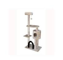 Villain Go Scratcher 1 Bed + 1 Hut + Scraping Brush Beige