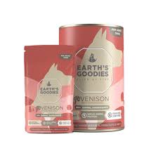 Earth Goodies Wet Food for Adult Dogs Venison in Gravy 150g