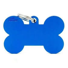 My Family Large Aluminum Bone Necklace