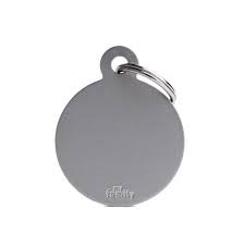 My Family Small Circle Aluminum Necklace