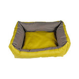 Yellow Rectangular Cat and Dog Bed