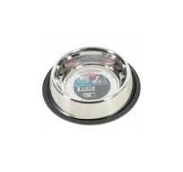 Zolux Stainless Steel Round Non-Slip Dinner Bowl 15.5cm 0.30L