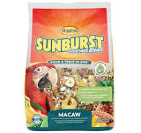 Sunburst Gourmet Parrot &amp; Macaw Food &amp; Treat Mix 1.36kg