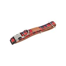 Zolux Emma Scout Dog Collar Plaid