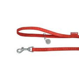 Zolux Leather Dog Harness - 1.2m - 15mm - Red