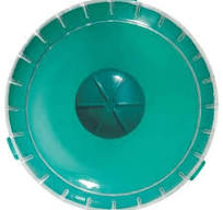 Zolux Rudy Mini Silent Wheel for Small Rodents - Turquoise