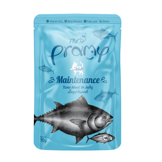 Brammie Wet Food with Tuna in Jelly for Adult Cats 70g