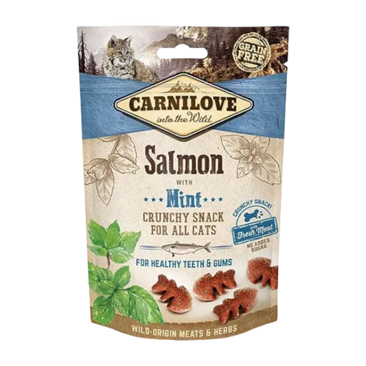 Carnilove Cat Treats Salmon &amp; Mint 50g